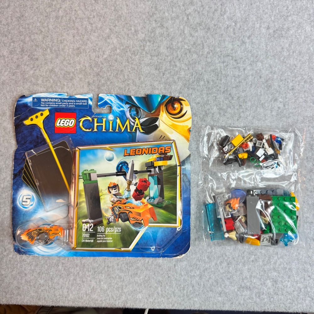 LEGO Legends of Chima CHI Waterfall 70102 Leonidas Speedorz Set 106 Pcs Open Box